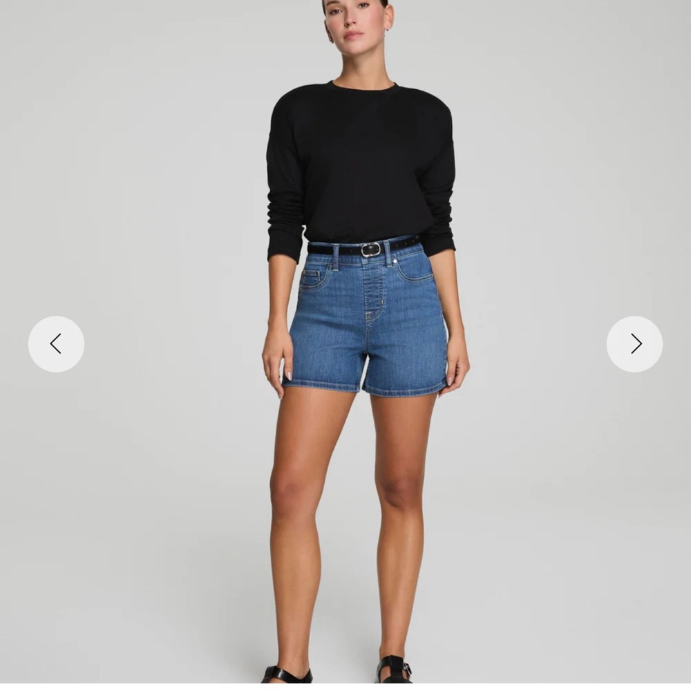 Spanx Denim Shorts